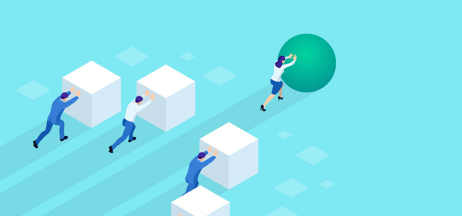 Scrum Master taken visual